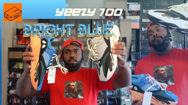 BRIGHT BLUE YEEZY 700 MAY BE BETTER THEN THE WAVE RUNNERS 💦