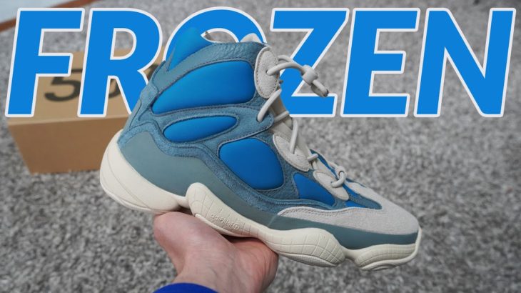 DON’T SLEEP! Yeezy 500 High Frosted Blue Review + On Feet