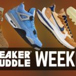 Don’t MISS Travis Scott Jordan 6 British Khaki | YEEZY Slide SHOCK DROP | Sneaker Huddle WEEKLY Ep 5