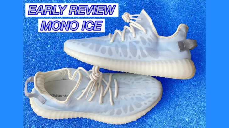 EARLY REVIEW YEEZY 350 V2 MONO ICE