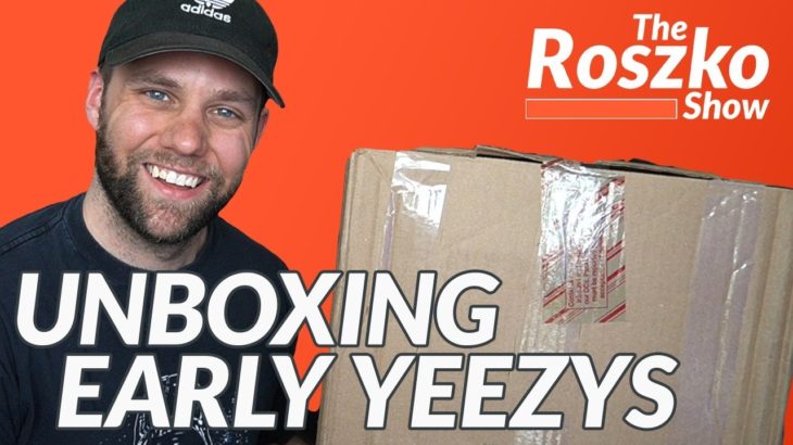 FIRST LOOK: Unboxing Early Yeezy’s Live!
