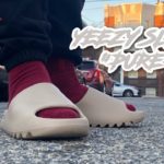 HONEST REVIEW OF THE YEEZY SLIDE “PURE”!!! ADIDAS X YEEZY “PURE” REVIEW & ON FOOT IN 4K!