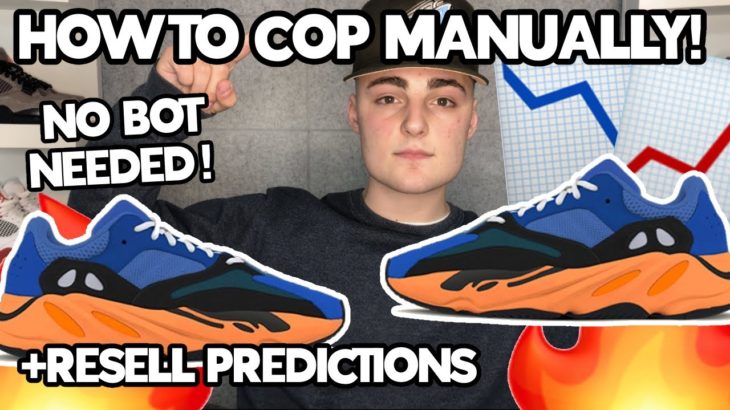HOW TO COP BRIGHT BLUE YEEZY 700!!! DO NOT SLEEP ON THE RESELL!!!