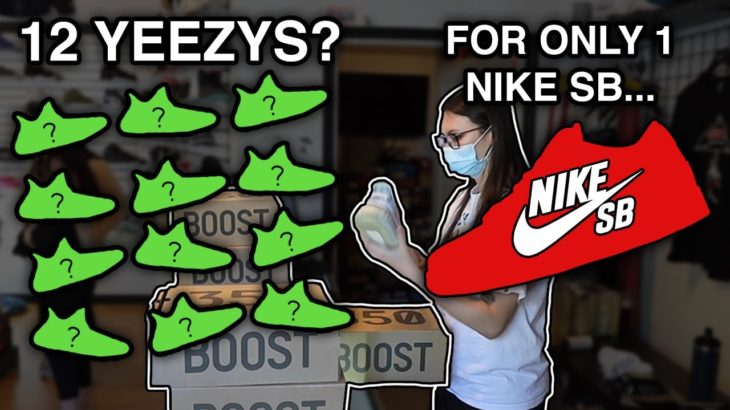 He Traded 12 Yeezys for 1 Nike SB! Are Yeezys dead?