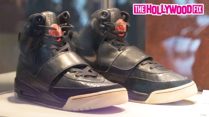 Kanye West’s $2 Million Dollar Grammy Worn Nike Air Yeezy Shoes Go Up For Sale In Hong Kong, China