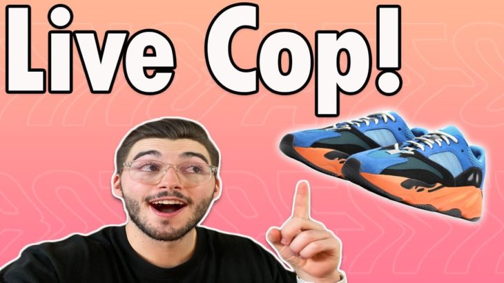 🔴Live Cop : Adidas Yeezy 700 ‘Bright Blue’  🔴| *Ask If You Need Help*