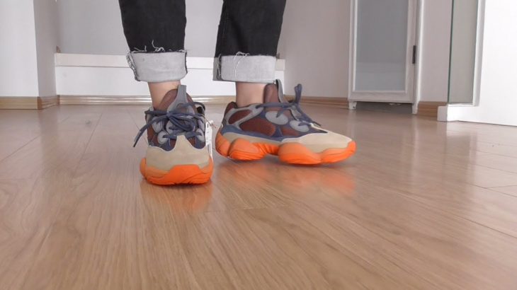 PK God Yeezy 500 Enflame On Feet Review