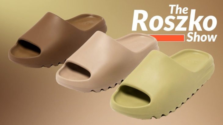 RELEASE INFO! Yeezy Slides Resin, Core & Pure