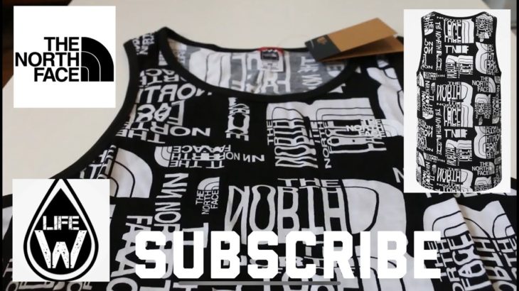 THE NORTH FACE DISTORTED LOGO TANK TOP