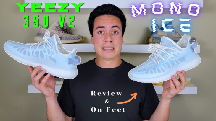 THE TRUTH ABOUT Adidas YEEZY Boost 350v2 MONO ICE! (Review & On Feet) First In-Depth Look