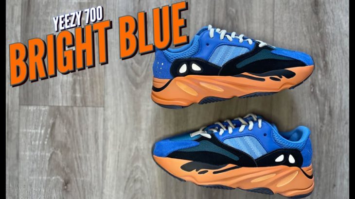 THE YEEZY 700 BRIGHT BLUE ARE INSANE, INSANE QUALITY !