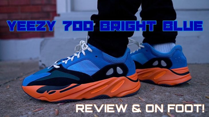 (THESE WILL DO SUN 700 NUMBERS 📈) YEEZY 700 BRIGHT BLUE REVIEW & ON FOOT!