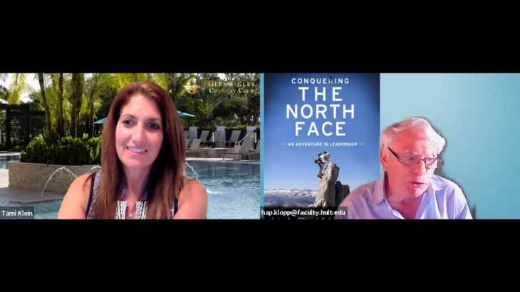 Tami talks with Hap Klopp from The North Face