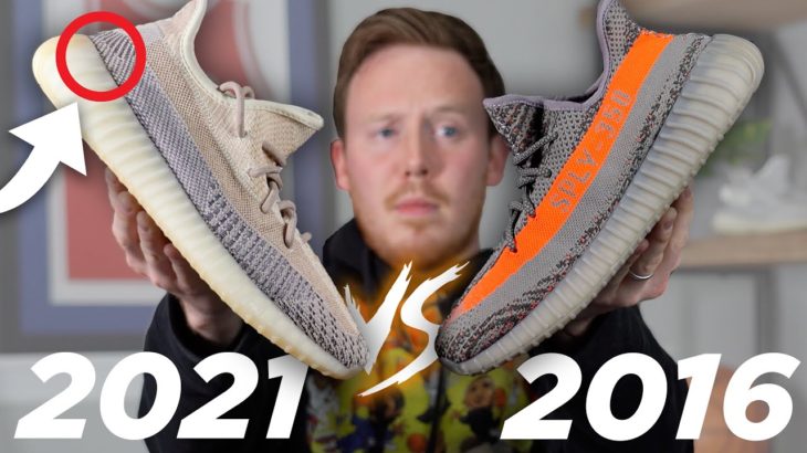 The FIRST 2016 YEEZY 350 v2 VS The LATEST 2021 YEEZY 350 v2 Comparison!