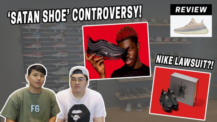 UNBOXING YEEZY 350 ASH PEARL + LIL NAS NIKE ‘SATAN SHOE’ CONTROVERSY! 😥