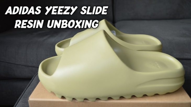 Unboxing & Reviewing The Adidas Yeezy Slide ‘Resin’!