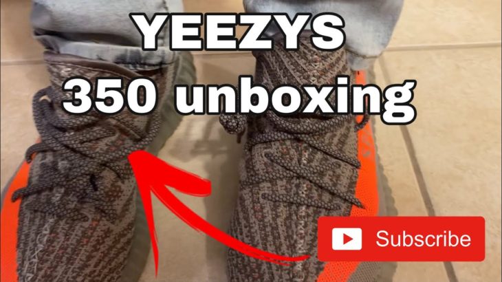Unboxing / review Yeezys 350 V2