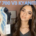 Unboxing the Yeezy 700 V3 Kyanite & On Feet | Angele Jelly Altieri