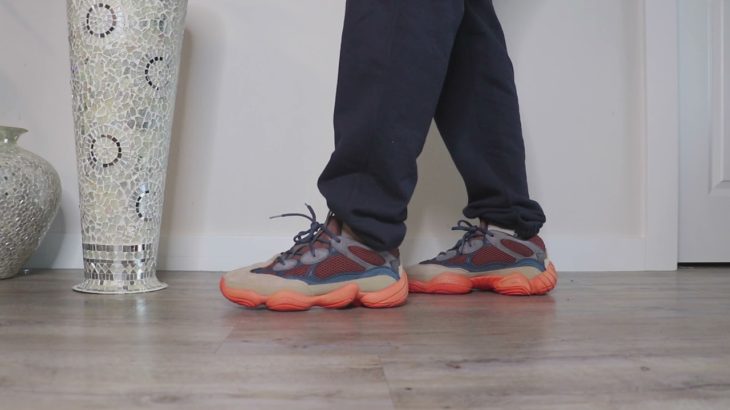 YEEZY 500 Enflame FIRST LOOK On Foot