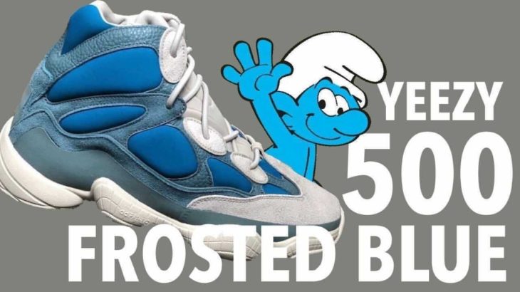 YEEZY 500 HIGH FROSTED BLUE DETAILED REVIEW