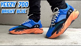 YEEZY 700 BRIGHT BLUE ON FEET/REVIEW