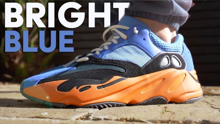 YEEZY 700 BRIGHT BLUE Review, On Foot 🔵 🟠 – ARE THESE TOO BRIGHT?