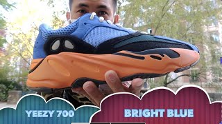 YEEZY 700 BRIGHT BLUE // SUPER GOODS IN PERSON// UNBOXING SA PARK