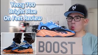 YEEZY HOLD OR SELL!! Yeezy 700 Bright Blue On Feet Review & Unboxing + Resell Prediction