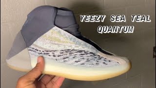 YEEZY QNTM SEAT TEAL REVIEW/ON FEET