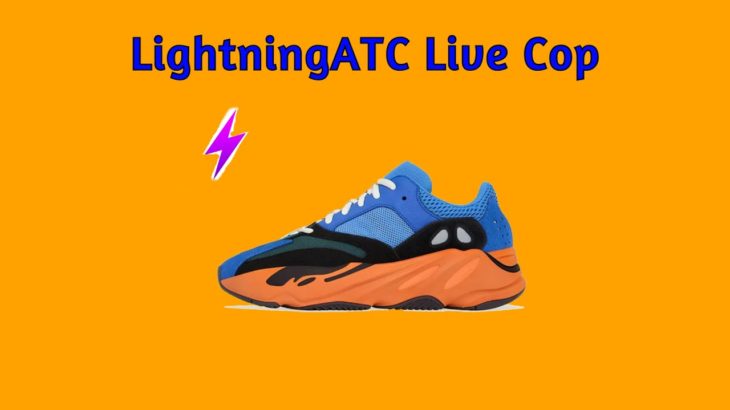 Yeezy 700 Bright Blue Live Cop | Lightning ATC Shopify
