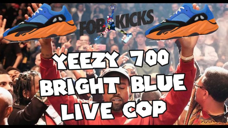Yeezy 700 Bright Blue Live Cop | Valor, Dashe, Project Destroyer Live Cop