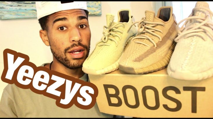 Yeezy Earth Tone Review ( Yeezy 350 v2 Sulfur unboxing)