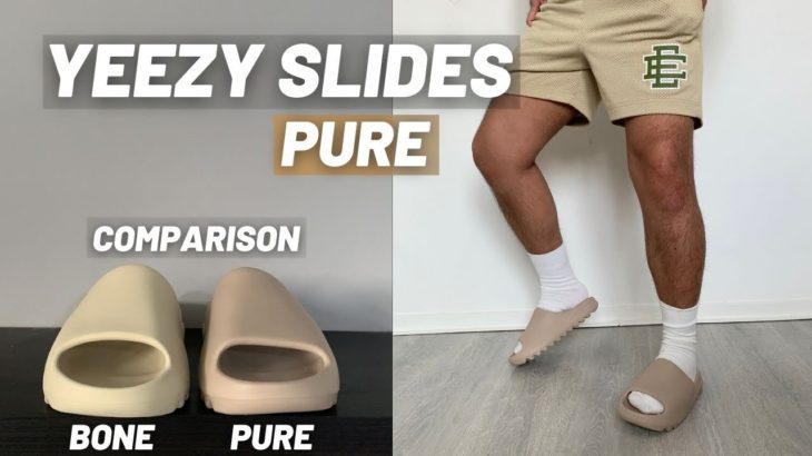 Yeezy Slides Pure Review | Slide Sizing & On Feet