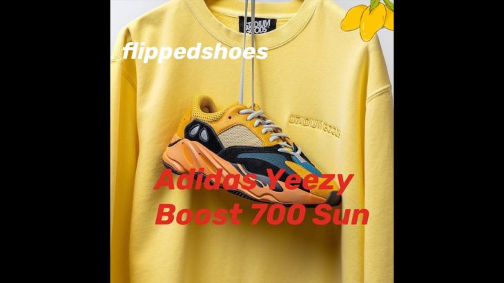 Adidas Yeezy Boost 700 Sun