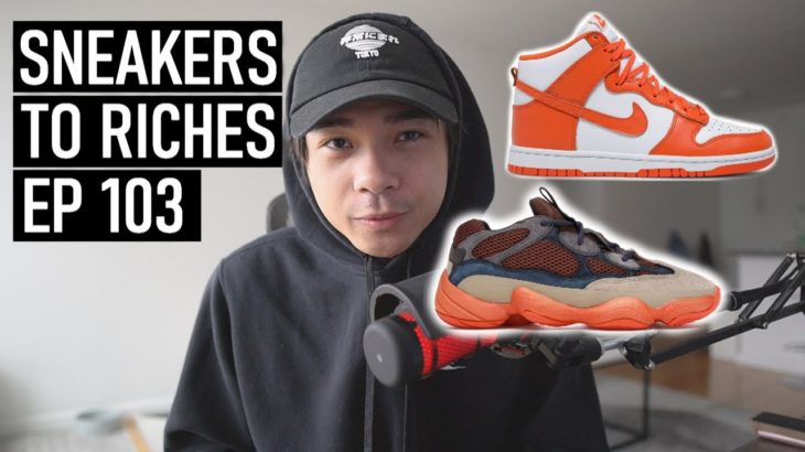 Dunk High Syracus & Yeezy 500 Enflame – LIVE COP – Sneakers To Riches Ep 103