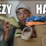 HUGE YEEZY UNBOXING – YEEZY 700 V1 BRIGHT BLUE & YEEZY SLIDE REVIEW + SIZING & RESELL PREDICTIONS