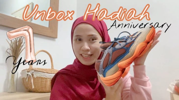 Hadiah Anniversary Untuk Husband  || Unbox YEEZY 500 Limited Edition