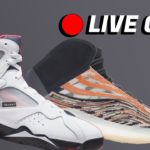 🔴 LIVE COP: Air Jordan 7 Paris Saint-Germain (PSG) & Yeezy QNTM Flash Orange