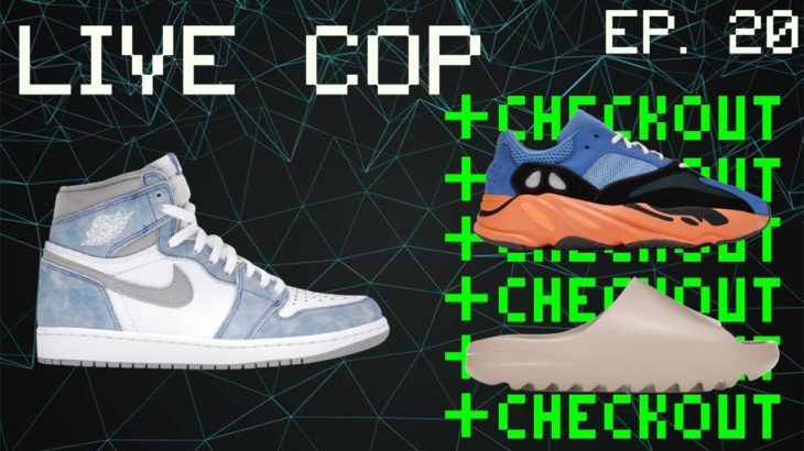 LIVE COP ep. 20 – JORDAN 1 HYPER ROYAL | YEEZY SLIDES & MORE with Sigma, SoleAIO & Dashe