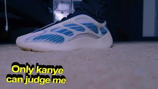 ON FOOT REVIEW | ADIDAS YEEZY 700 V3 “KYANITE” | this shoe isn’t everyone cup of tea 🤷🏾‍♀️