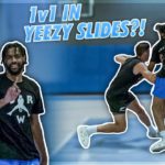 Playing 1v1 In Yeezy Slides Against Sole Resell! 😱 | Jordan Lawley Basketball