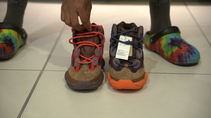 The Yeezy 500 High “Tactile Orange” And “Sumac” and a hit for me !