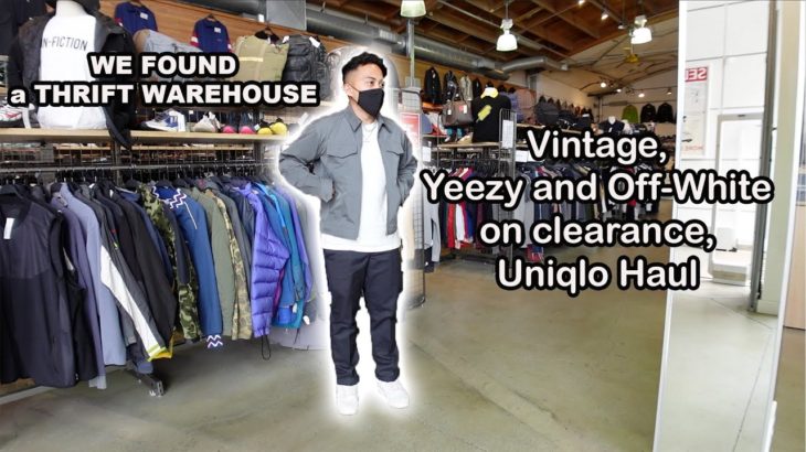 Thrift Warehouse, MORE Yeezy Clearance and Uniqlo finds!