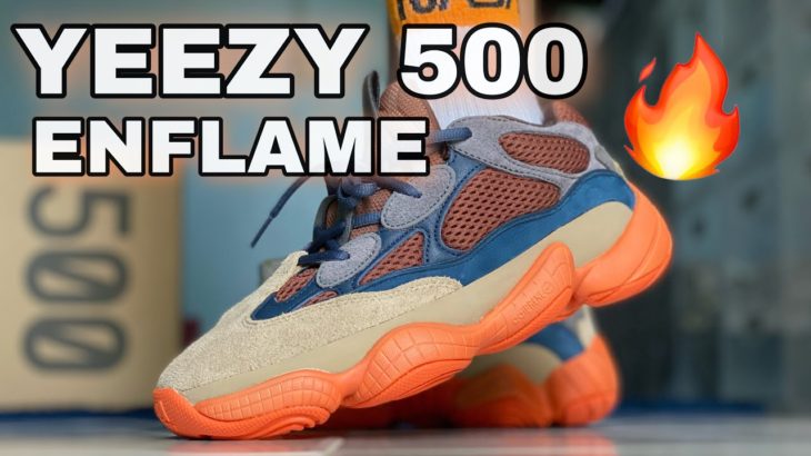 UNBOXING EP.17 YEEZY 500 ENFLAME Frist look 🔥🔥 Review & On Feet