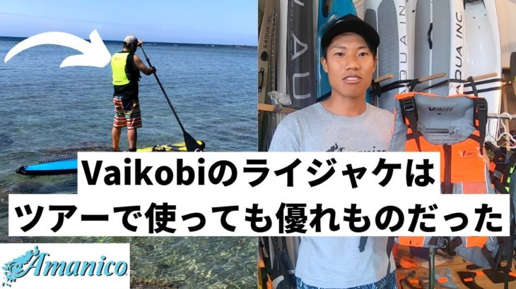 【自己レビュー】Vaikobiのライフジャケットを奄美大島の観光ツアーで使ってみた。