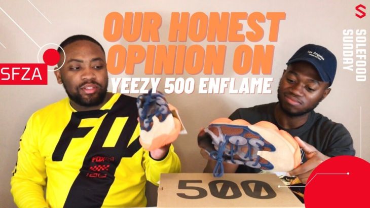 YEEZY 500 ENFLAME *HONEST OPINIONS* | VLOG PICKUP AND REVIEW | SOLEFOODZA | SOUTH AFRICAN YOUTUBERS