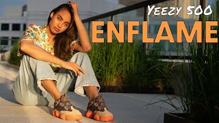 YEEZY 500 ENFLAME ON FOOT REVIEW and Styling Haul: THIS ONE SURPRISED ME!