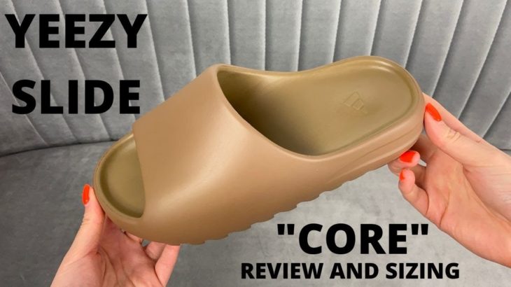 YEEZY SLIDE “CORE” REVIEW / SIZING / ON FOOT AND RE SELL PRICING