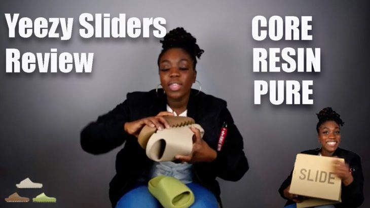YEEZY SLIDERS REVIEW, “CORE”, “RESIN” & “PURE”. WHICH ONE YOU COPPING?