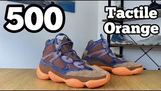 Yeezy 500 High Tactile Orange Review& On foot
